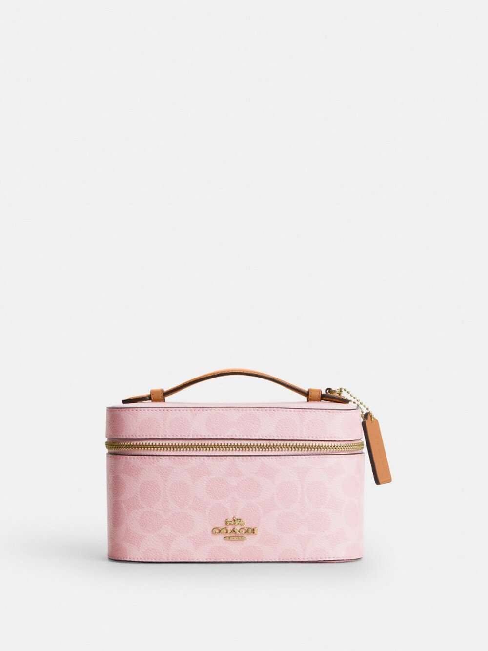 Coach Outlet Cosmetic Case In Signature Canvas